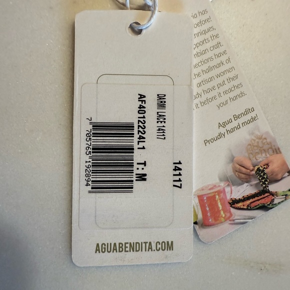 Agua Bendita Pink Fabric with Tags - Picture 5 of 5